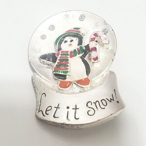 4/20 Frosty Snowman Snap Jewelry Ginger Charm 🌴